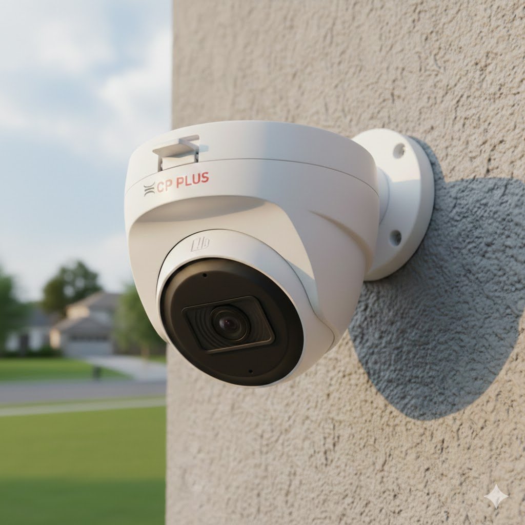 CP PLUS CAM 5MP DOME PLASTIC MIC CP-URC-DC51PL3C