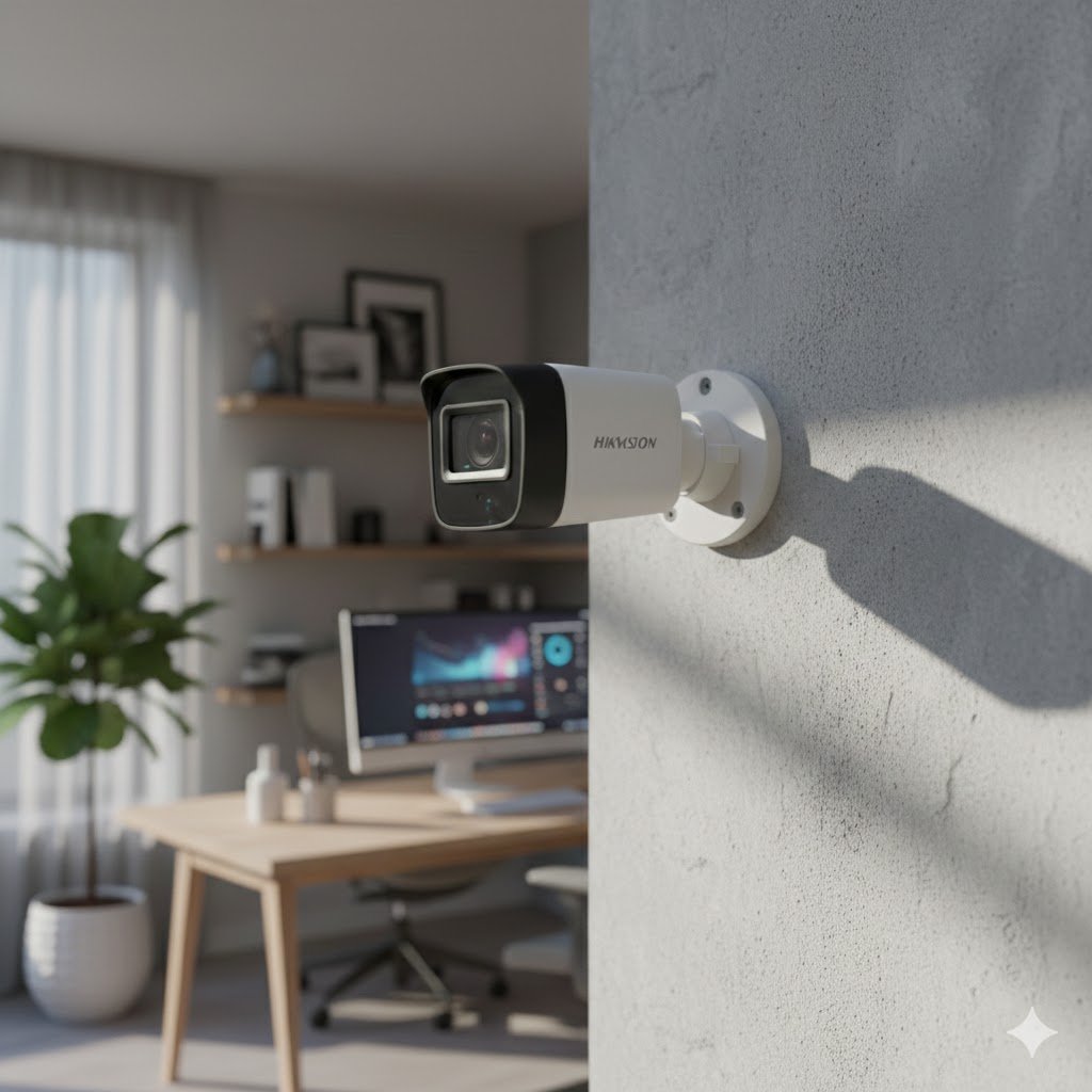 HIKVISION CAM 2MP HYBRID COLORVU BULLET DS-2CE16DOT-LPFS