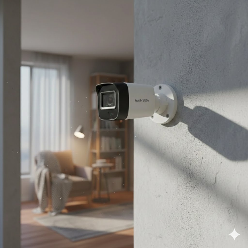 HIKVISION CAM 2MP COLOR BULLET MIC METAL