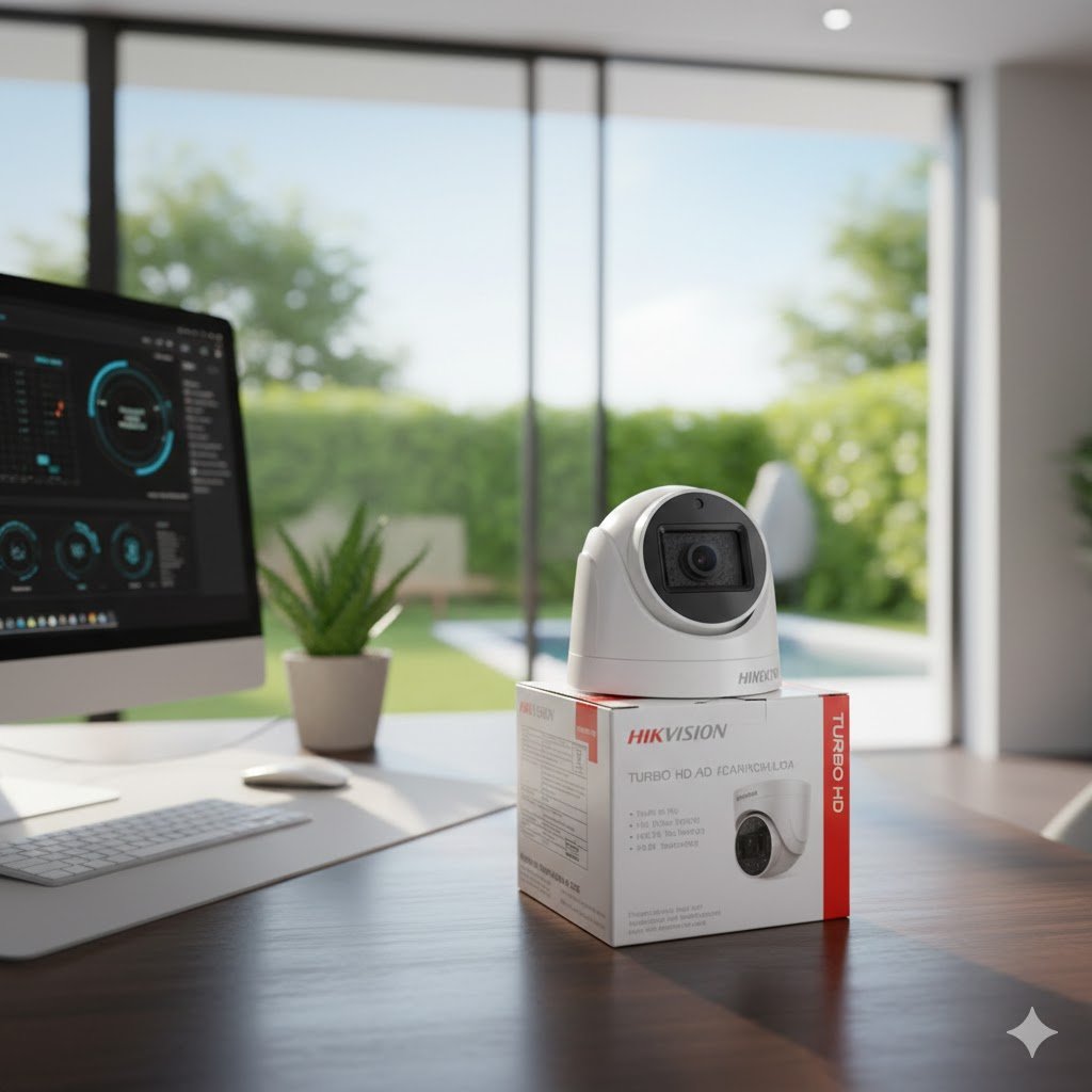 HIKVISION CAM 2MP DOME PLASTIC MIC DS-2CE-76D0T-ITPFS