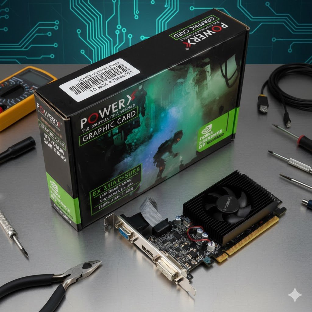 GRAPHIC CARD 2GB DDR3 GT610 POWERX