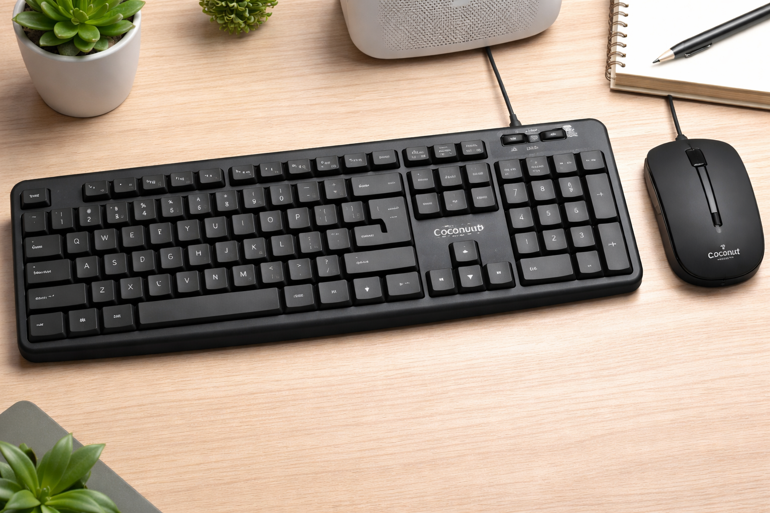 KEYBOARD USB COMBO COCONUT-CHERRY