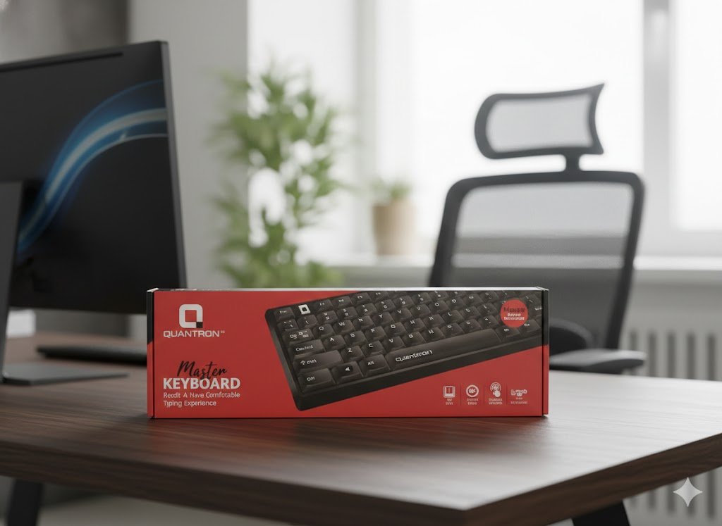 KEYBOARD USB QUANTRON QKB14