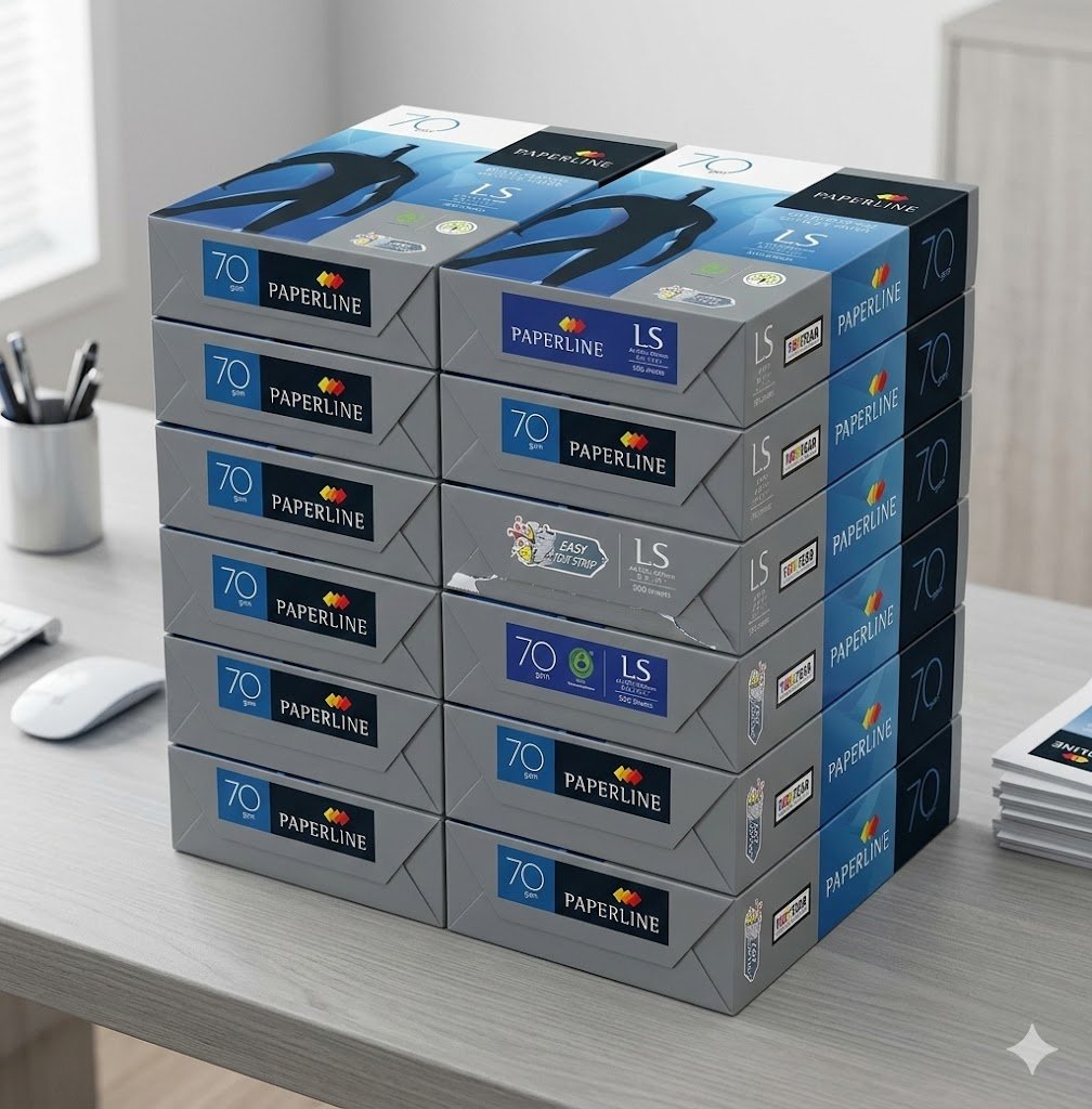 PaperLine A4 Paper 70 GSM – White (PACK OF 10)