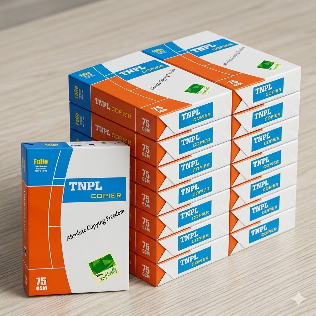 TNPL A4 Paper 75 GSM – White (PACK OF 10 )