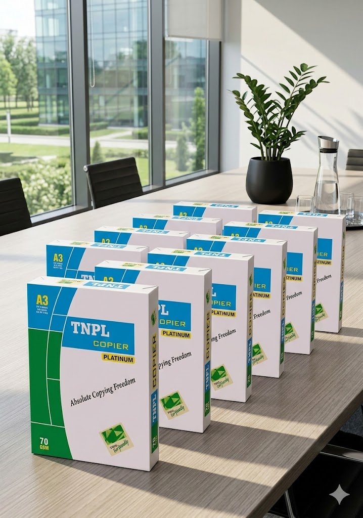 TNPL A3 Paper 80 GSM (PACK OF 10)