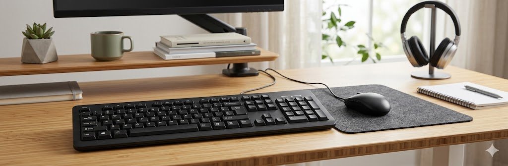 KEYBOARD USB COMBO HP KM160