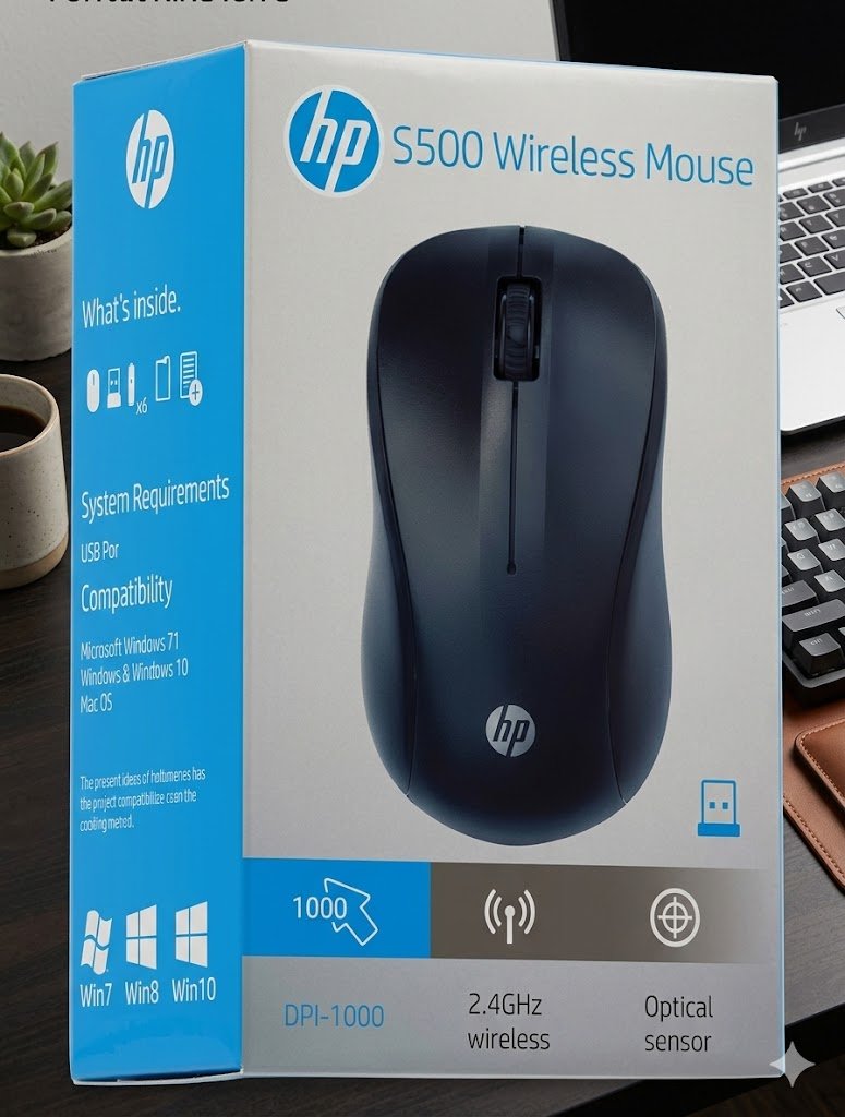 MOUSE WIRELESS HP S500