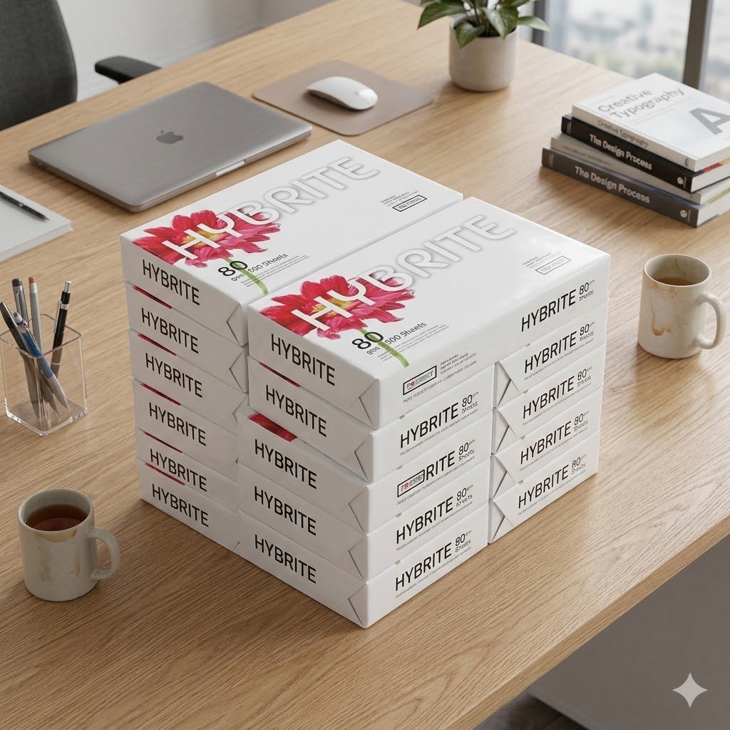 HYBRITE A4 PAPER 80 GSM (PACK OF 10)