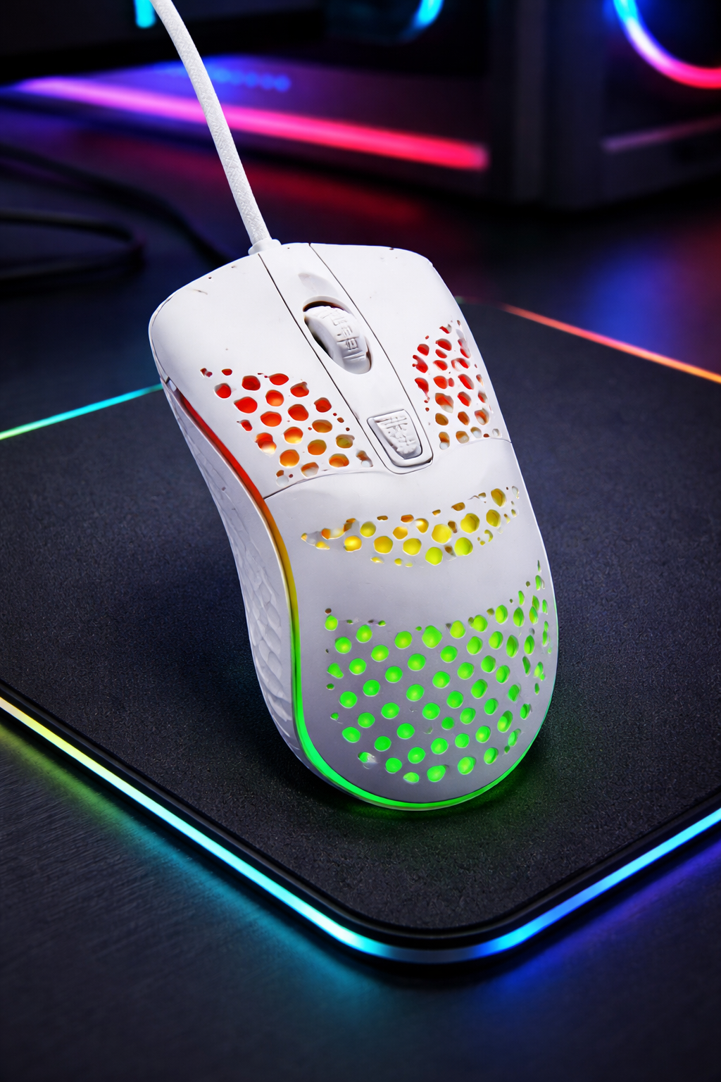 MOUSE USB HAMMOK BREE-WHITE