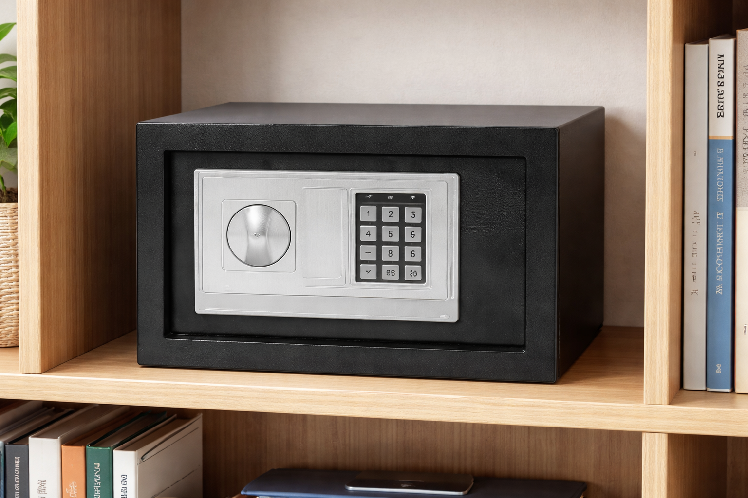 ELECTRONIC SAFE METAL LOCKER BOX GOBBLER GS 200 D