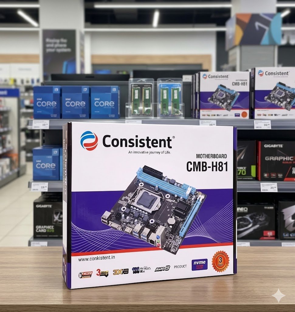 MOTHERBOARD 81 CONSISTENT H81