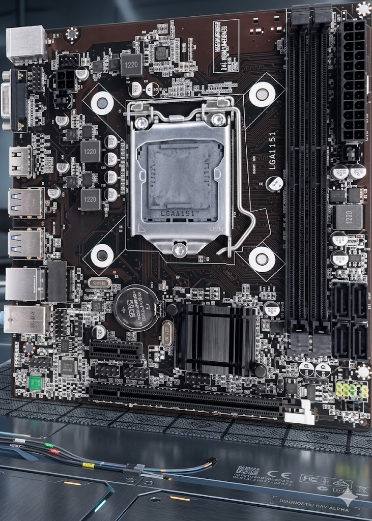 MOTHERBOARD 81 FOXIN H81