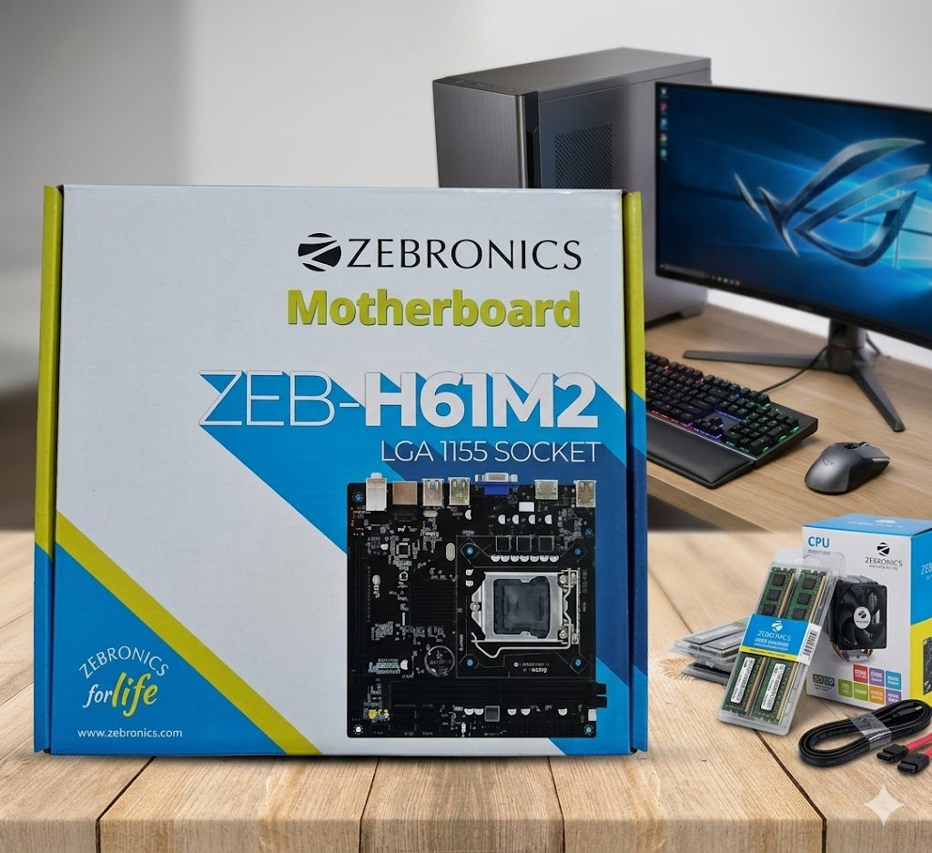 MOTHERBOARD 61 ZEBRONICS H61-M2