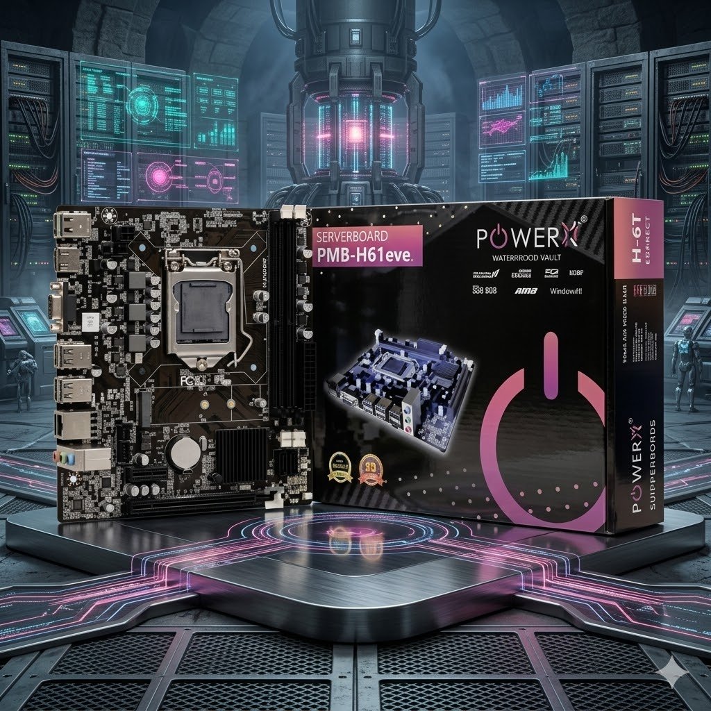 MOTHERBOARD 61 NVME POWERX PMB-H61