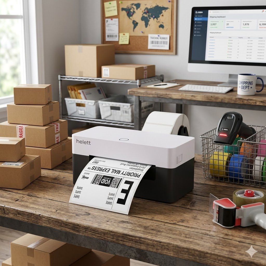 HELETT H30C LITE THERMAL LABEL PRINTER