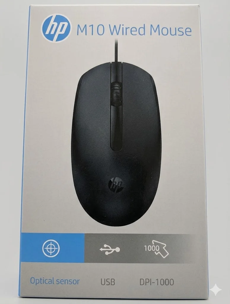 MOUSE USB HP M10 WIRED